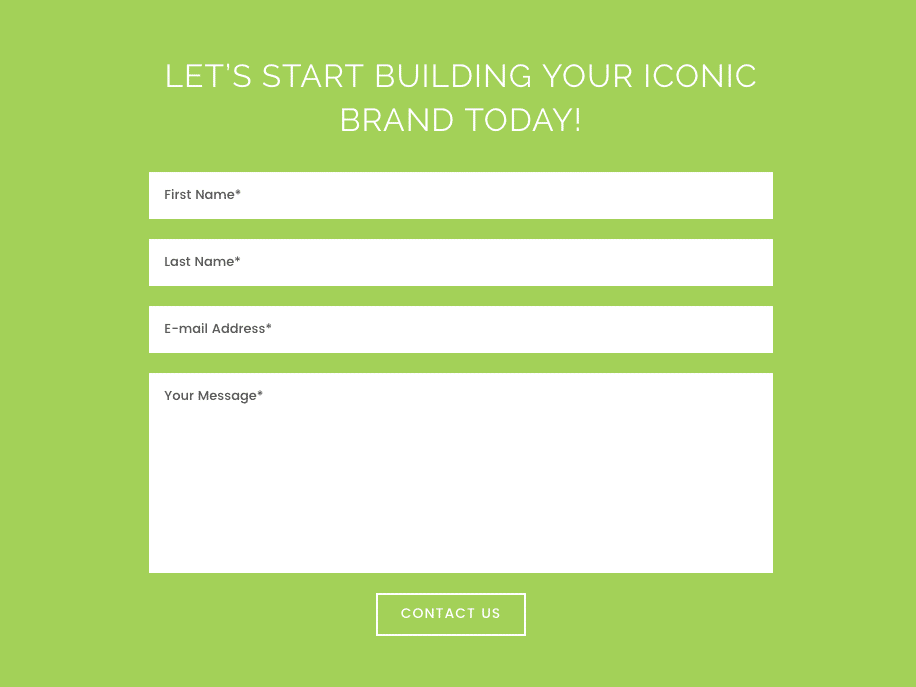 Online forms are a great way to capture lead information.