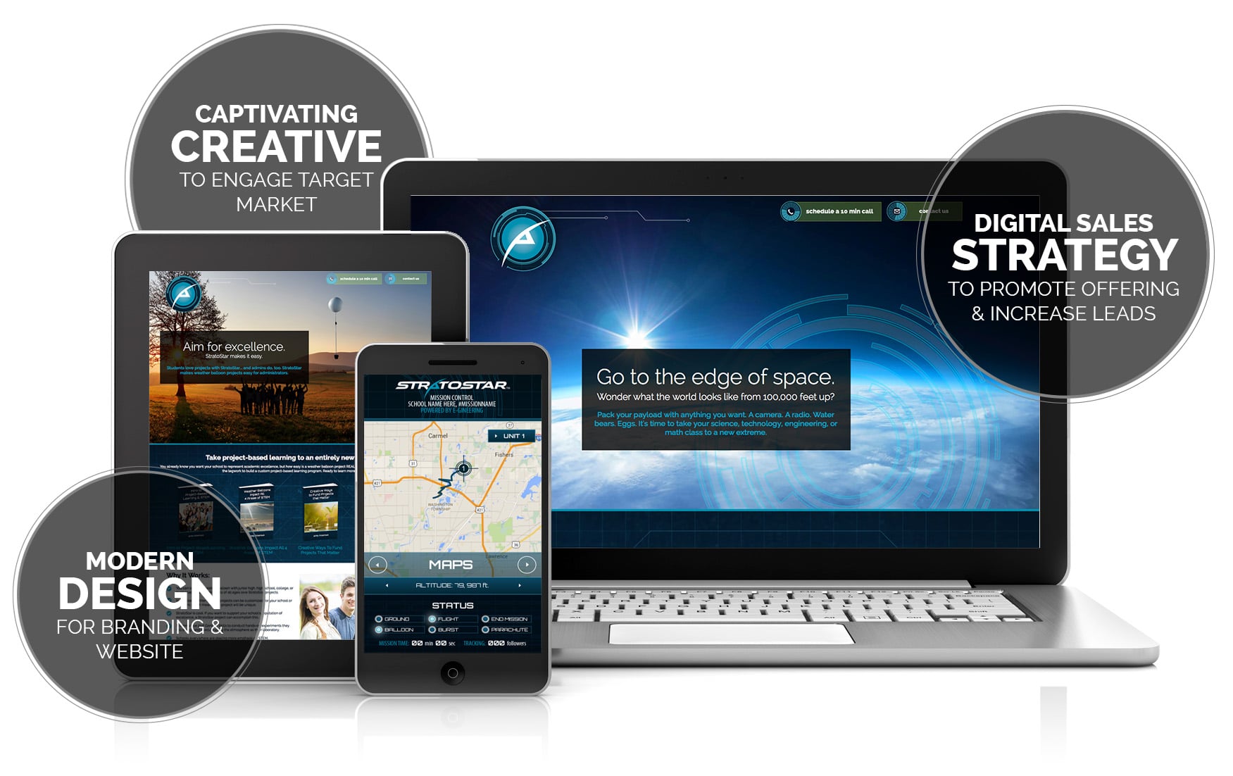 Branding Consistency for Iconic Digital Client Stratostar